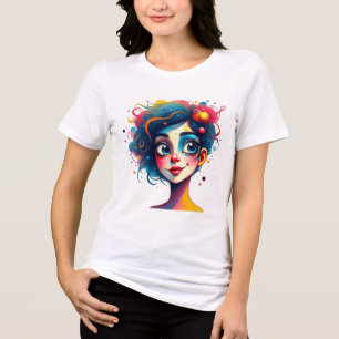 "Sonho cromático" - Retrato de arte Abstrato