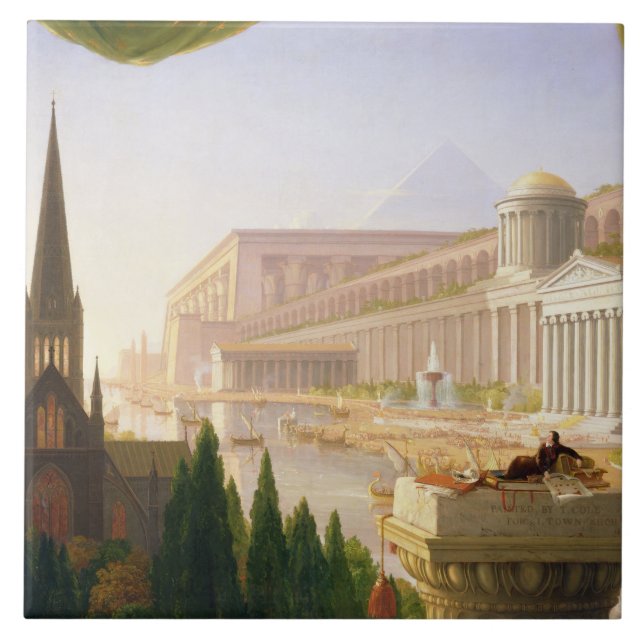 Sonho de arquiteto (por Thomas Cole) (Frente)