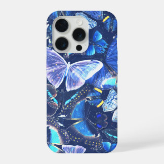 Sonho de Borboleta Azul Estética Celestial da Natu