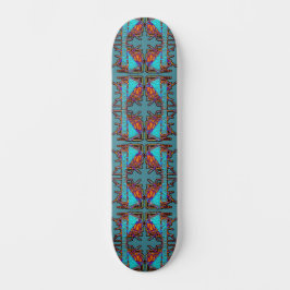 Sonho de Borboletas Emblem Skateboard