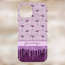 Sonho de Cogumelo Roxo e Monograma de Drives Lumin