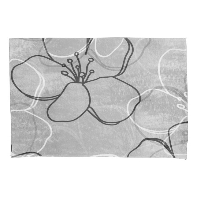 Sonho de Flor de Maçã: Ornamento de Abstrato (Frente)