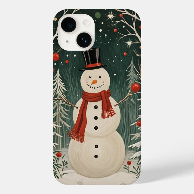 Sonho de inverno de Snowman (Verso)