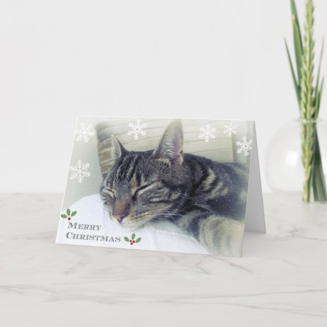 Sonho de um cartão do White Christmas (Frente)