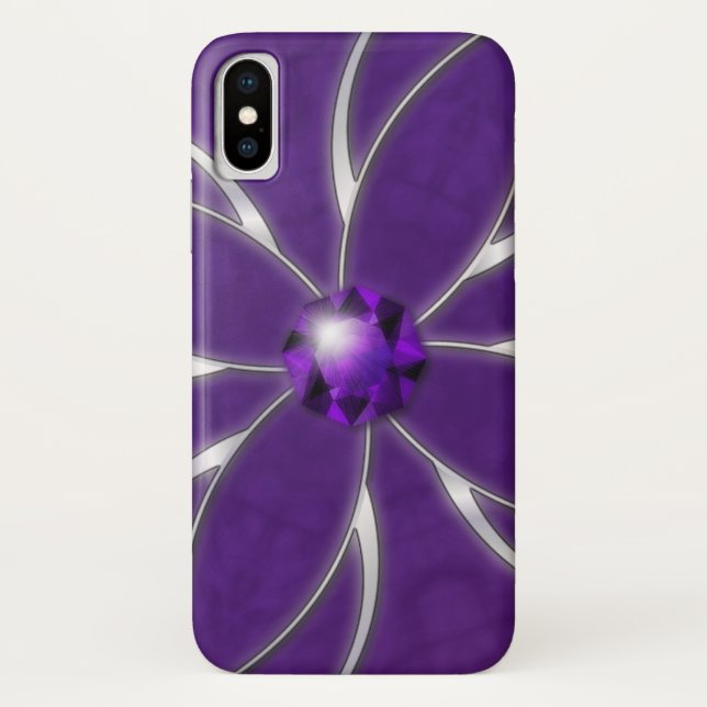 Sonho em Ametist capas de iphone-Mate (Verso)