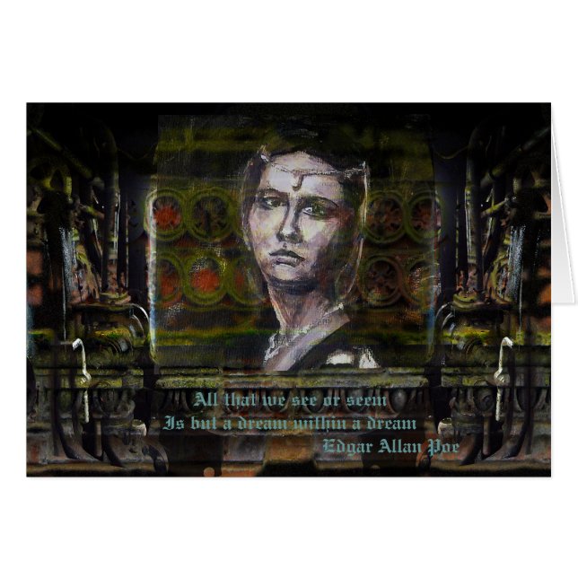 Sonho em um cartão ideal (Frente horizontal)