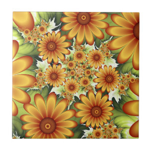 Sonho Floral, Arte Fractal Moderna Abstrato