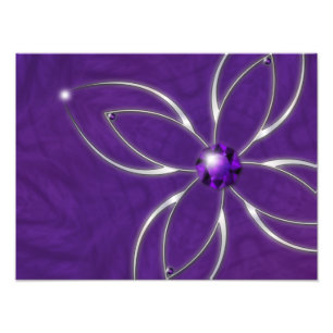 Sonho no impressão Amethyst da foto