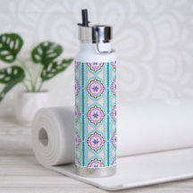 Sonho Pastel Boho Geométrico Caleidoscópio