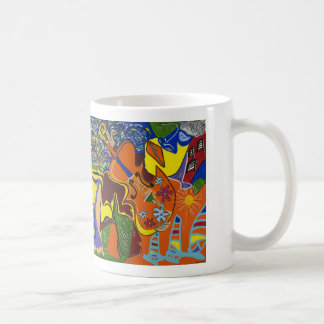 "Sonhos caneca branca de Jamaica"