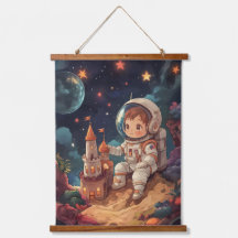 Sonhos Cósmicos: O Castelo do Jovem Astronauta