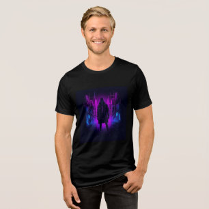 Sonhos da Cidade Noturna - Neon Cyberpunk Futuríst