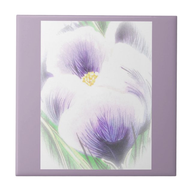 Sonhos de Azulejo-Crocus (Frente)