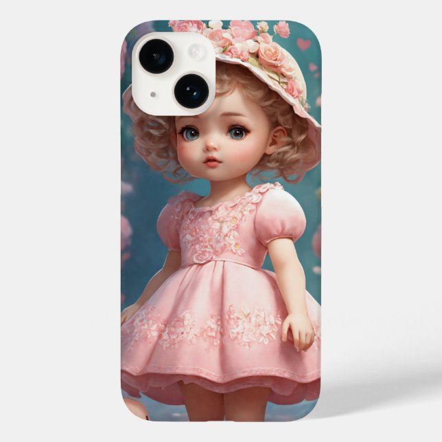 Sonhos de boneca Whimsical: Tee Impressão Reproduz (Verso)