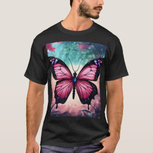 Sonhos De Borboleta Encantada - Coluna De Camisa M