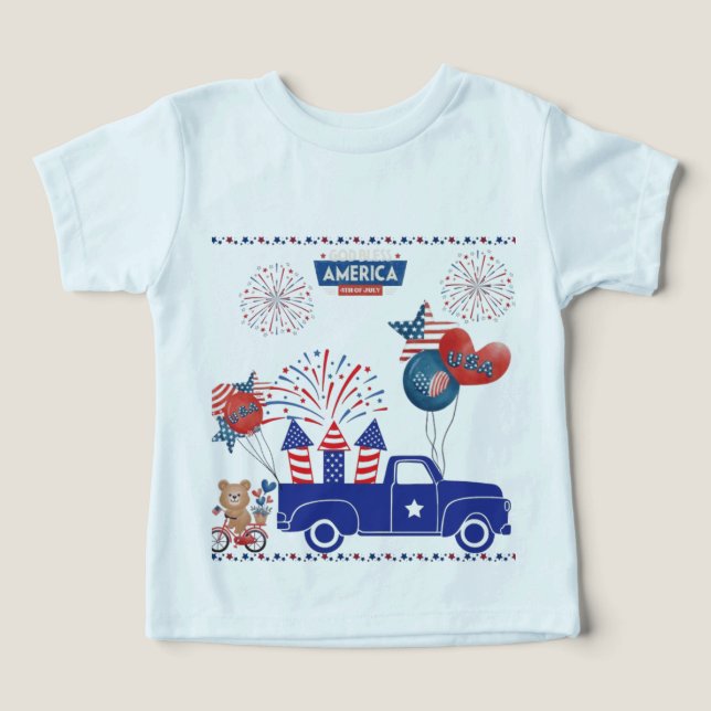 Sonhos de Fogos de Liberdade céu azul (Design frontal)
