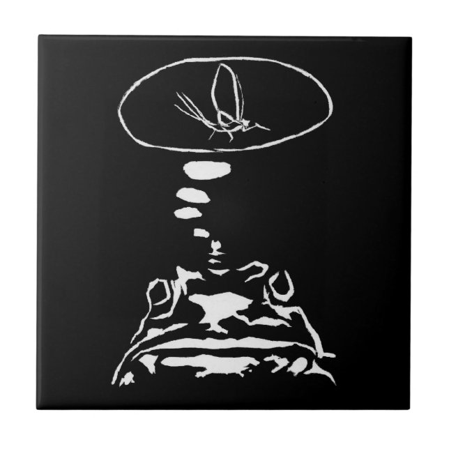 "Sonhos de Sapo Famintos" de animais inteligentes  (Frente)