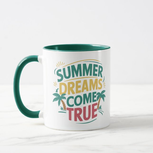 Sonhos de Verão tornam-se realidade, caneca de ver (Esquerda)