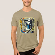 Sonhos De Vórtice - Camisa-T De Design Abstrato Es