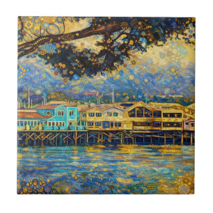 Sonhos do Porto de Monterey inspirados em Klimt