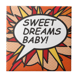 SONHOS DOCES, BEBÊ! Diversão Arte Pop de Quadrinho