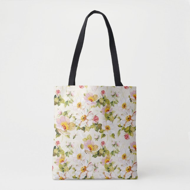 Sonhos Florais Número 8 em Susiejayne Tote Bag (Frente)