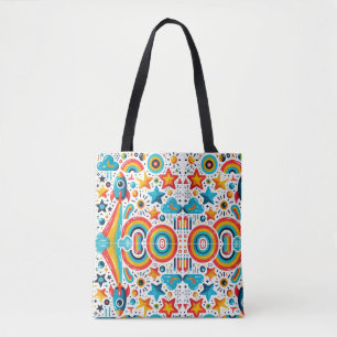 "Sonhos Galácticos" Tote Bag Padrão