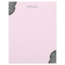 Sonhos havaianos em preto e branco