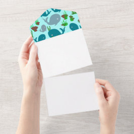 Sonhos Marítimos Convites para Bebês Retirados à M