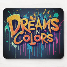 Sonhos no Mousepad de Cores