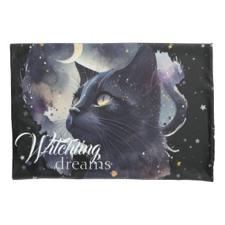 Sonhos Testemunhosos Gato Negro e Estrelas