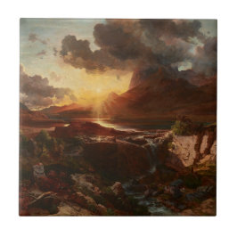 Sonnenuntergang am Hintersee em Berchtesgaden