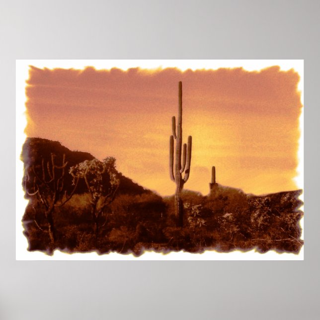 Sonoran Sunset impressão (Frente)