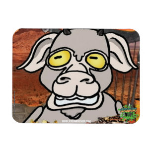 SOPA GRITANDO! Ímã de Billy