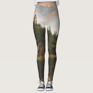 Sophia nas leggings de Yoga