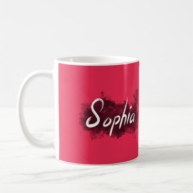 Sophia - seu nome na caneca - o melhor kuandika do (Esquerda)