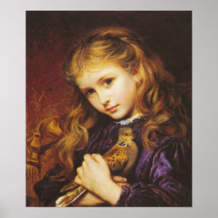 Sophie Anderson o poster da pomba da tartaruga