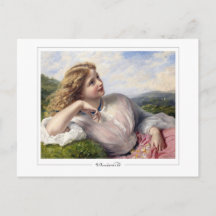 Sophie Gengembre Anderson #8 - Cartão postal de be