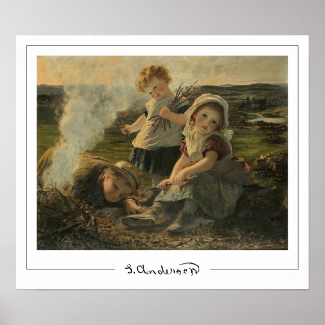 Sophie Gengembre Anderson Zedign Art Poster nº 4 (Frente)