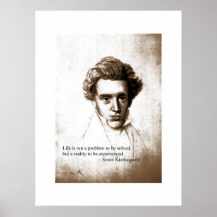 Søren Kierkegaard - Poster - Filosofia