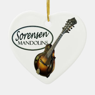 Sorensen Mandolins Enfeites de natal