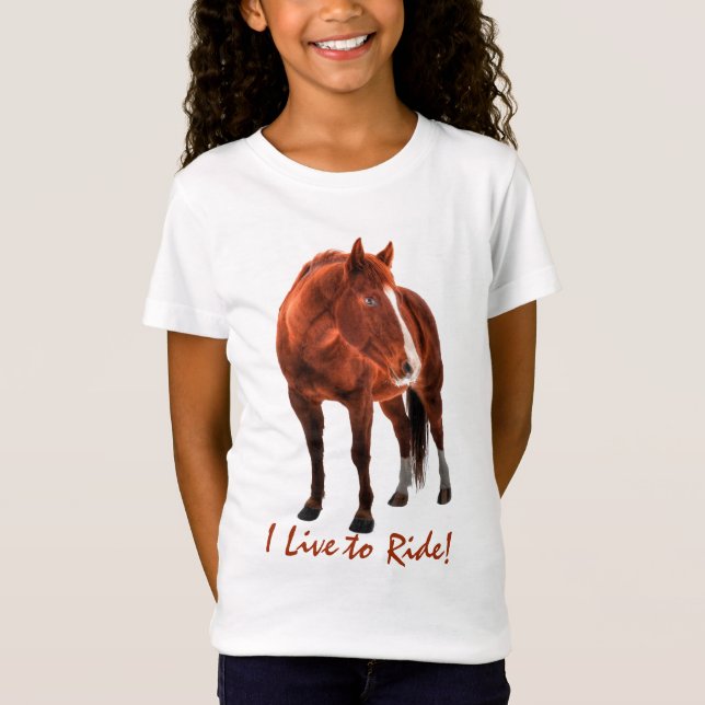 Sorrel Horse - Cavaleiros - Camisa do Designer de  (Frente)