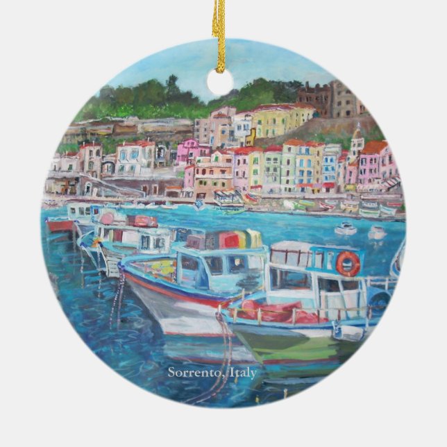 Sorrento, Italia - ornamento (Traseira)