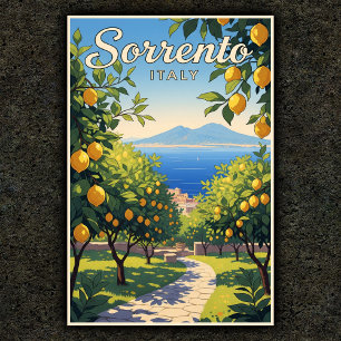 Sorrento, Itália: Uma Coleção de Poster Vintage do