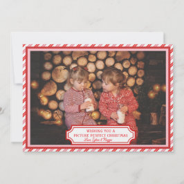 Sorria | Cartões de foto de Natal Vintage Camera