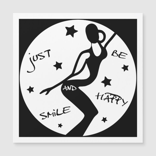 Sorria E Seja Feliz, Engraçada Mulher-Pau (Frente)