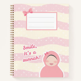 "Sorria é um sol" Notebook