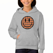 Sorria em Pumpkin Gingham Hoodie