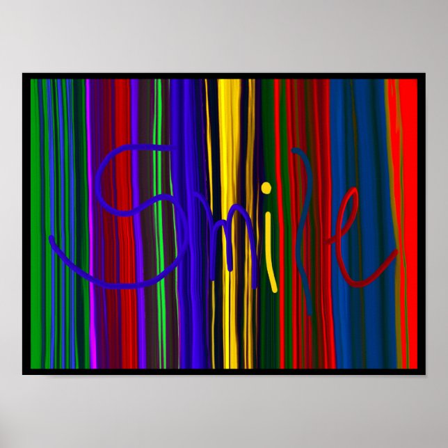 Sorria ~ Impressão / Poster (Frente)