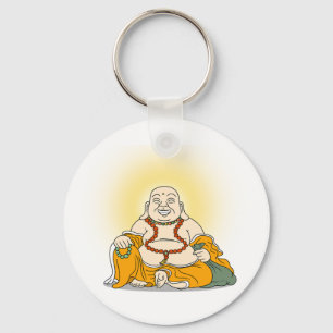 Sorria Maitreya Buddha Chaveiro